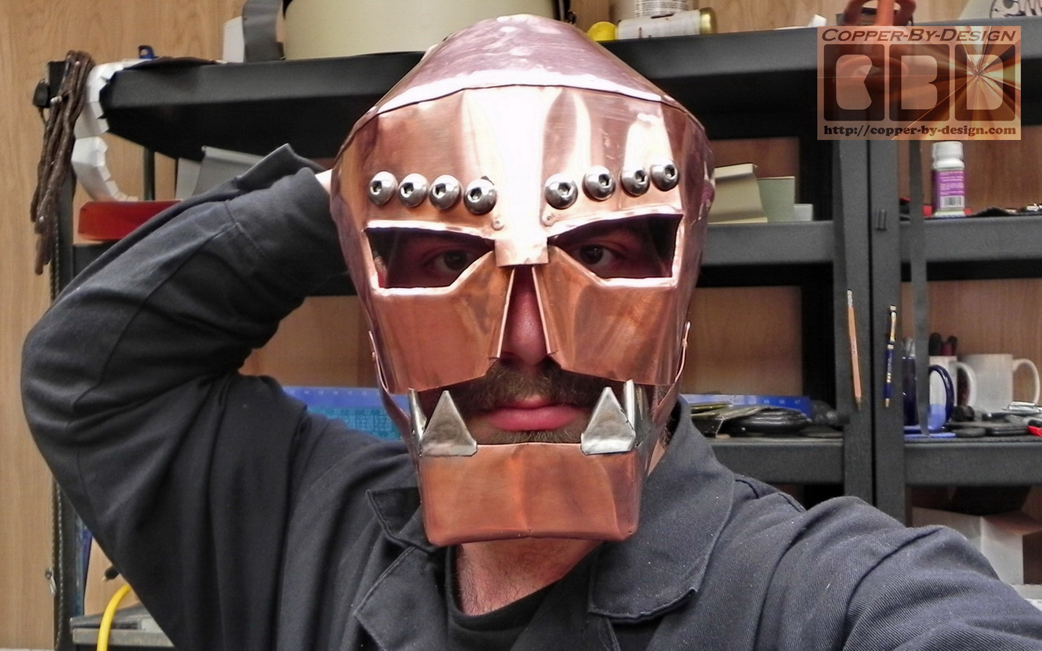 CBD's Custom Copper Face Mask Page